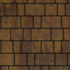 Тротуарная плитка СТАРЫЙ ГОРОД - Листопад гранит Осень, комплект из 3 видов плит