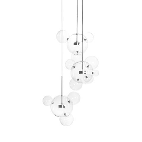Люстра Balls Circular 14 Bubbles Chrome D40