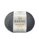 Пряжа Gazzal Wool 175 303 графит