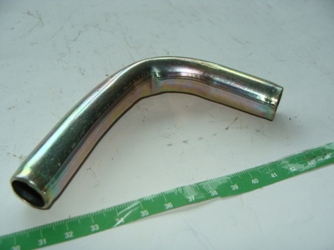 Трубка соединительная УАЗ 20*20 мм металл (угловая гнутая)