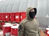 Худи Vigrid Division Хурдал с маской в капюшоне хаки