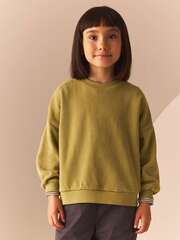 Толстовка для девочки Next B48-816, Хаки