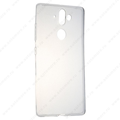 Накладка силиконовая ультра-тонкая для Nokia 9 прозрачная