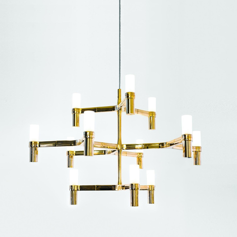 Люстра Crown Minor 12 Gold D78