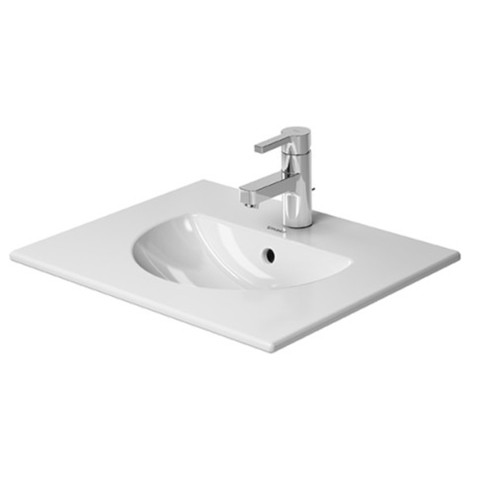 Duravit Darling New Раковина для мебели с перел., с 1 отв. под смес., 530x430мм, Цвет: Белый 499530000