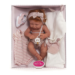 Munecas Antonio Juan Кукла пупс Летисия, 42 см, винил (50156)