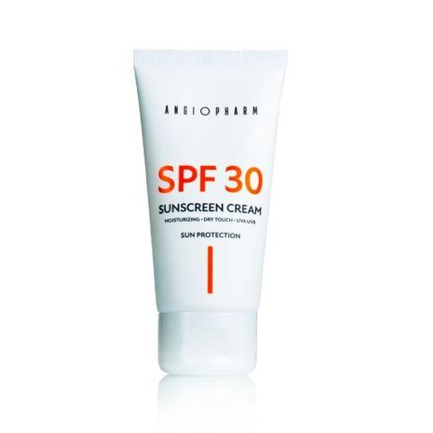 ANGIOPHARM СОЛНЦЕЗАЩИТНЫЙ КРЕМ ДЛЯ ЛИЦА SPF 30, 50 мл. | SUNSCREEN FACE CREAM SPF 30