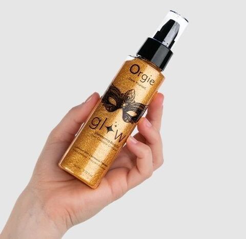 Мерцающее масло для тела с феромонами Glow Shimmering Body