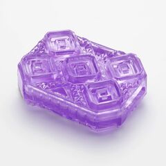Фиолетовый мастурбатор-стимулятор Tenga Uni Amethyst - 