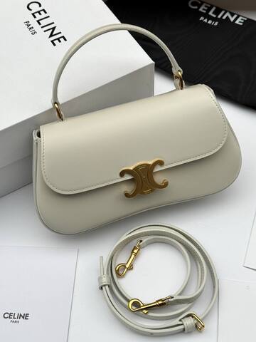 Сумка CELINE LOLA IN SHINY CALFSKIN белый