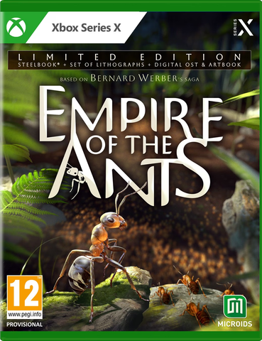 Empire of the Ants Limited Edition Steelbook (диск для Xbox Series X, интерфейс и субтитры на русском языке)