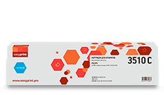 Тонер-картридж EasyPrint LR-IMC3510C для Ricoh IM C3010/C3510 (28000стр.) голубой, с чипом, 842509