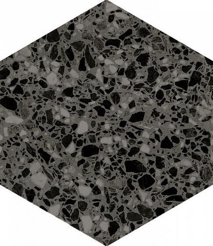 DNA Tiles Terrazzo GRAPHITE 32x36.8