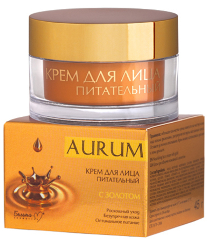 Белита-М AURUM Крем для лица ПИТАТЕЛЬНЫЙ 45г