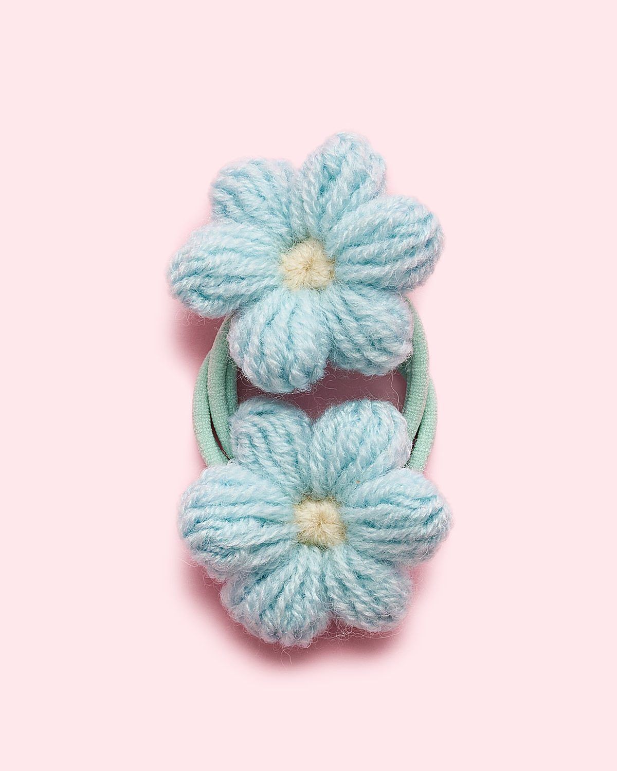 Вязаный бантик FLOWER (2 шт.)