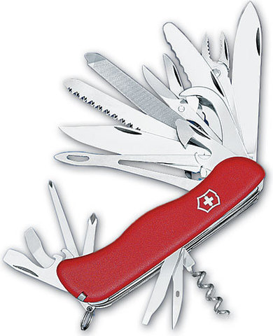 Нож складной Victorinox Work Champ XL, 111 mm, 30 функций, красный (0.9064.XL)