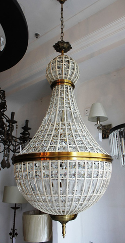 Люстра 19th c. French Empire Crystal