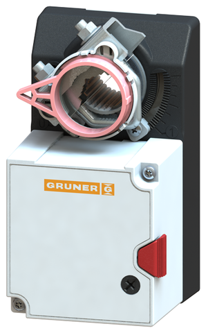 Электропривод Gruner 227-230-05-S1 с моментом вращения 5 Нм