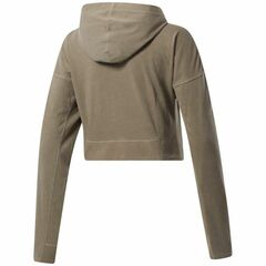Женская теннисная куртка Reebok Les Mills Natural Dye Lightweight Hoodie W - boulder grey