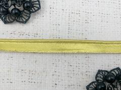 Кант металлизированный, ш. 1 см/кант 3 мм, золотой