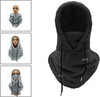 Картинка шарф-капюшон Skully Wear BNM-1311 black - 2