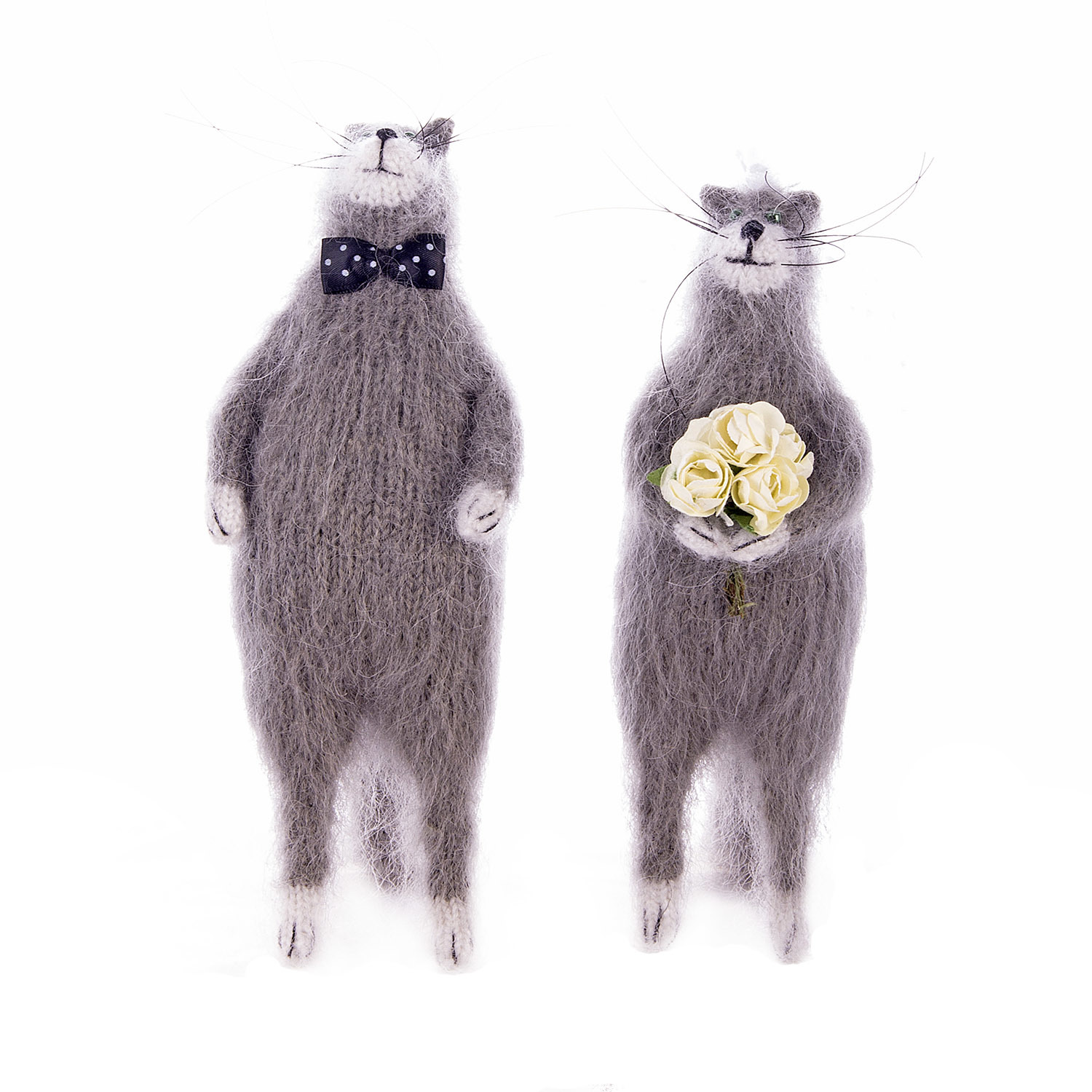 Свадебные коты - символ домашнего очага