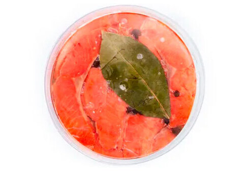 Нерка слабой соли ломтики в масле, 150г