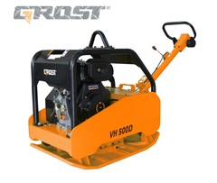 Виброплита реверсивная Grost VH 500D дизельная - [445 кг / 50 кН / Anmax D192F]