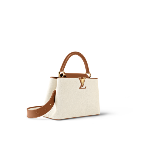 Сумка Louis Vuitton Capucines MM коричневый