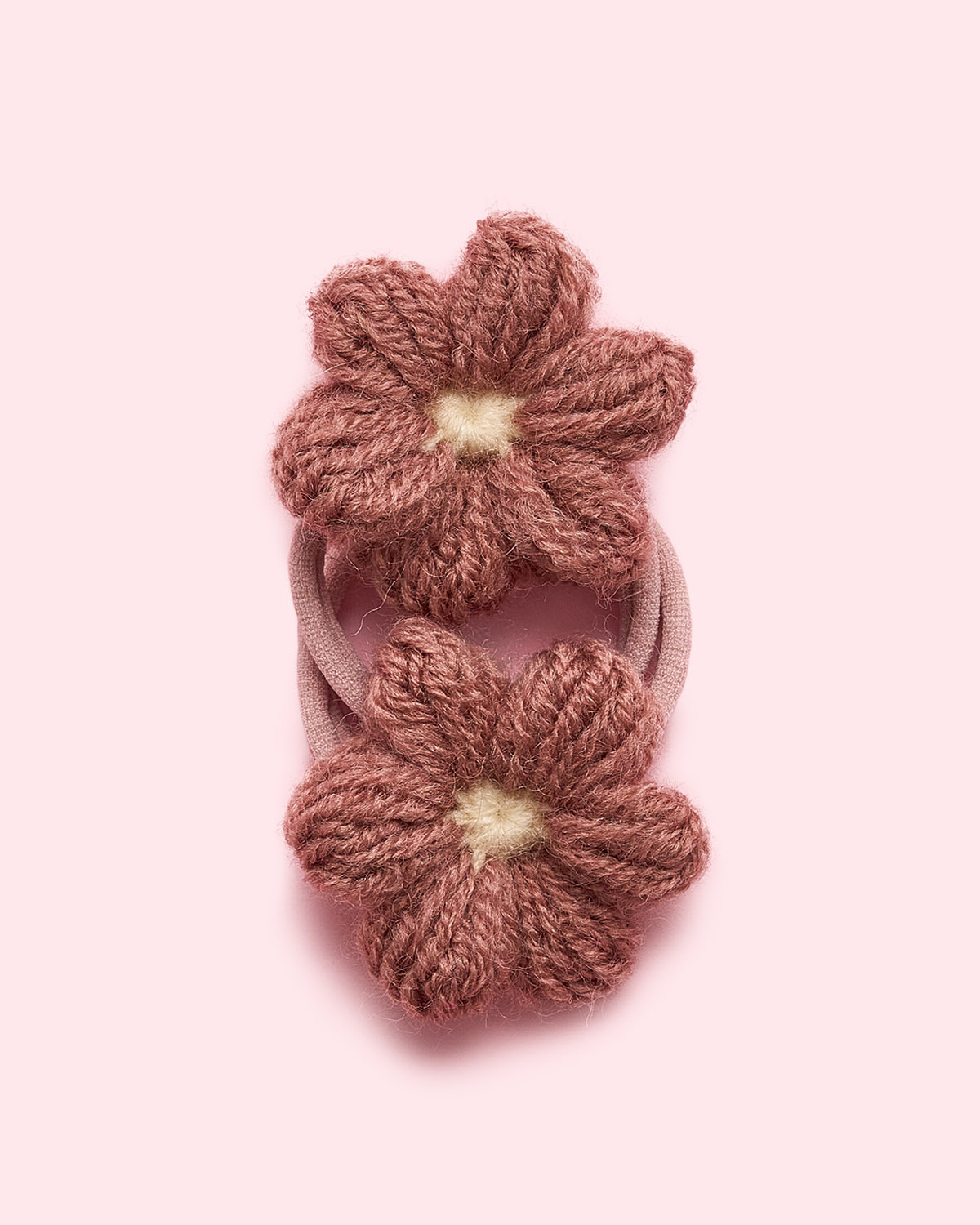 Вязаный бантик FLOWER (2 шт.)