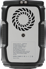 Электростанция портативная Cactus CS-PCS172 48000mAh 5A 2xUSB черный/серый