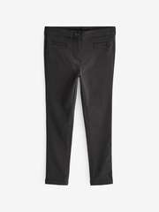 Брюки школьные скинни для девочки Next 796-759, Черный