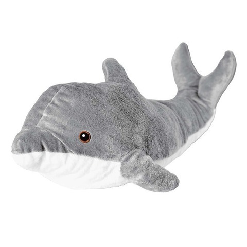 Мягкая игрушка ДЕЛЬФИН Blåval, 70 см, материал: ткань: полиэстер, набивка: полиэстер
