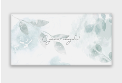 Открытка-конверт, С днем свадьбы, 8*16 см, 5 шт.