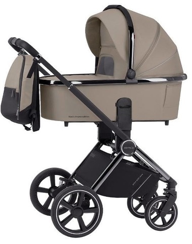 Carrello Коляска 2 в 1 Ultimo Sable Black CHROME