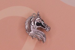 Подвеска лошадь голова 25х20 мм