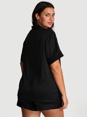 ПИЖАМА БОКСЕР САТИНОВАЯ VICTORIA'S SECRET