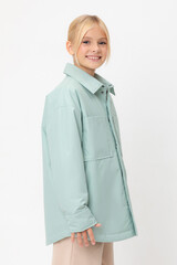 куртка  для девочки  ВК 32182/2 ГР