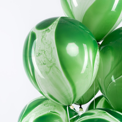 К 12''/30 см, Агат, Зеленый, 25 шт.