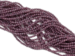 Фианиты 2,2мм, огранка (нить бусин)