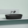 Ceramica Nova Element CN6049MB Умывальник чаша накладная овальная, 60x38, цвет: чёрный матовый