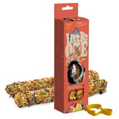 Little One палочки для морских свинок и шиншилл с фруктами 2шт*60 г