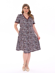 4549 Халат на пуговицах