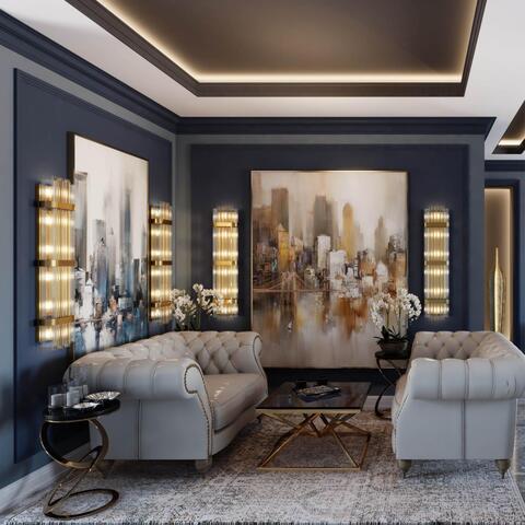 Настенный светильник Odeon Light Exclusive Empire 4853/6W