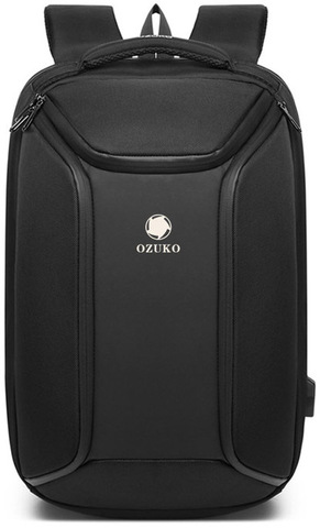 Картинка рюкзак городской Ozuko 9318 Black - 1