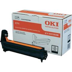 OKI C711 Drum-unit black (черный) (44318508) 20k.