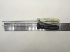 Отвертка шлицевая плоская (минусовая) 160х3.3х0.4мм (Пластиковая ручка) СССР