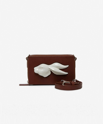 Предзаказ Сумка Rectangular Rabbit Head Cocoa