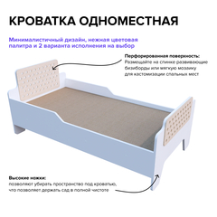 Кровать "Экоград" с накладкой