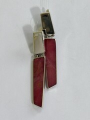 Бирель (серьги из серебра)